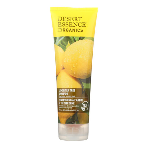 Desert Essence - Shampoo Lemon Tea Tree - 8 Fl Oz