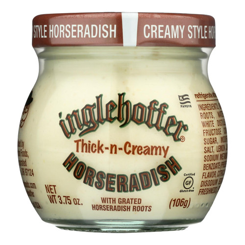 Inglehoffer - Cream Style Horseradish - Case Of 12 - 3.75 Oz. - HG0990481