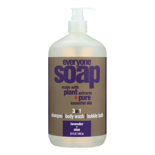 Everyone - Liquid Soap Lavender And Aloe - 32 Fl Oz