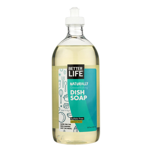 Better Life Dishwashing Soap - Sage and Citrus - 22 fl oz