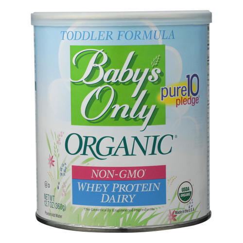 Baby's Only Organic Dairy Formula - Non Gmo - Case of 6 - 12.7 oz.