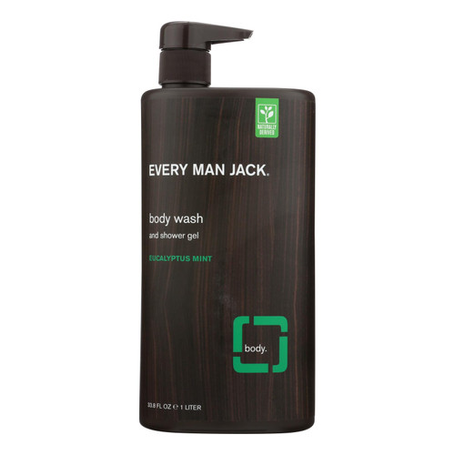 Every Man Jack Body Wash Eucalyptus Mint Body Wash - 33.8 fl oz.
