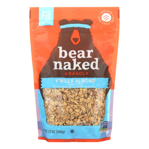 Bear Naked Granola - Vanilla Almond - Case of 6 - 12 oz.