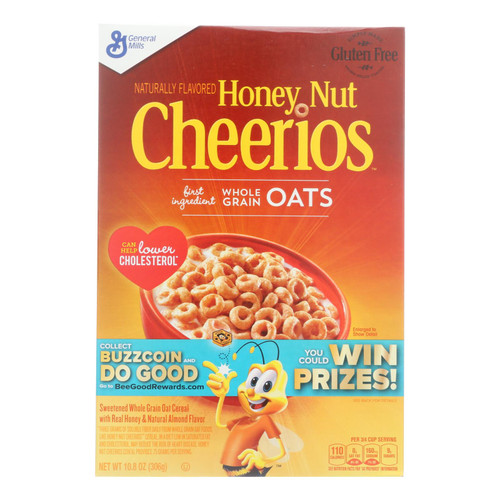 General Mills - Cereal Cheerios Honey Nut - Case of 12-10.8 oz
