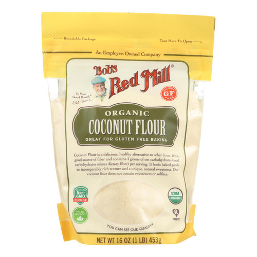 Bob's Red Mill - Flour - Organic - Coconut - Case of 4 - 16 oz