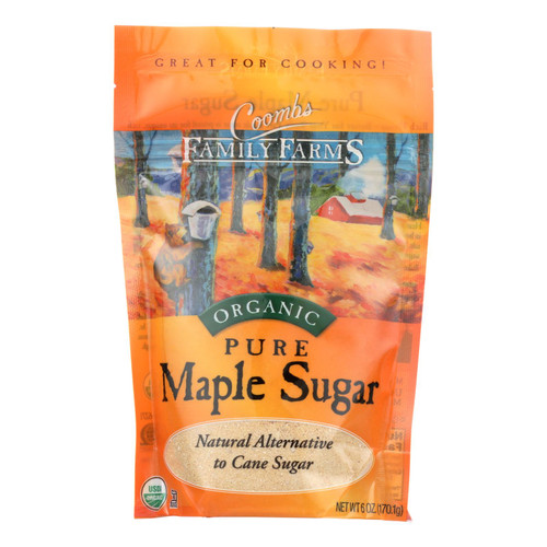 Coombs Family Farms Maple Sugar - Pure - Case Of 6 - 6 Oz.