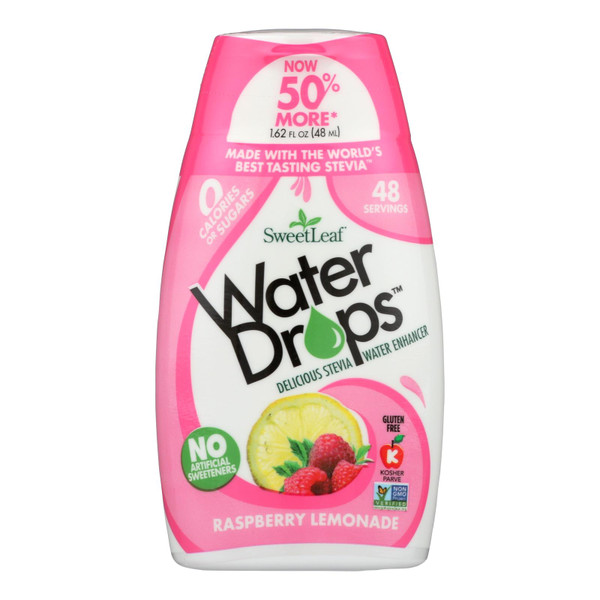 Sweet Leaf Water Drops - Raspberry Lemonade - 1.62 Fl Oz