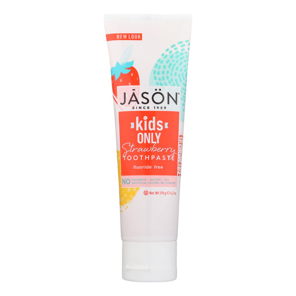 Jason Kids Only Toothpaste Strawberry - 4.2 Oz - HG0578690