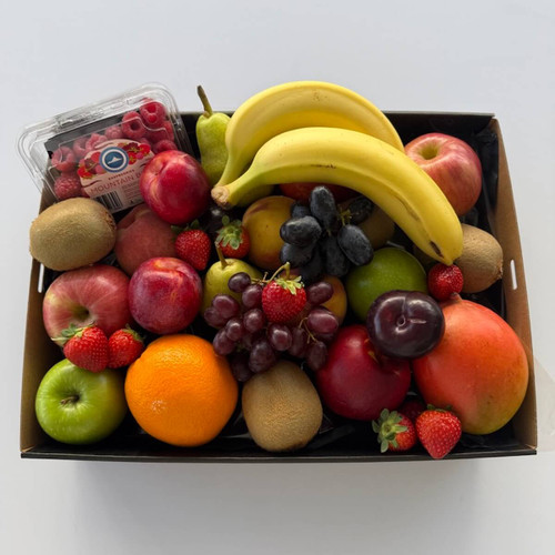 Assorted fresh fruit in a gift tray for same-day delivery, Naracoorte