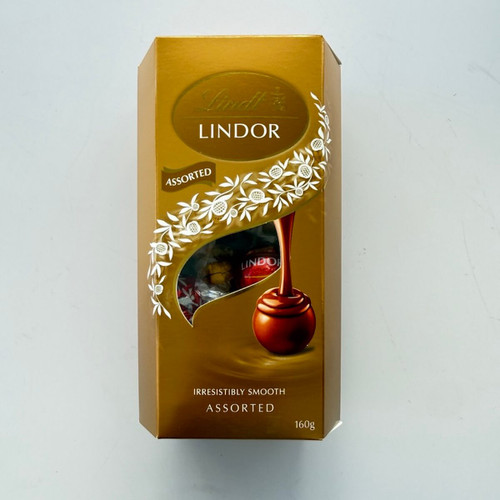 Pack of Lindt assorted chocolates 160 g