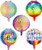 Celebration Helium Balloon, ready to float, available in multiple colors, perfect for birthdays, parties, and special occasions