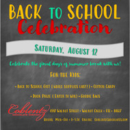 Back to School Celebration