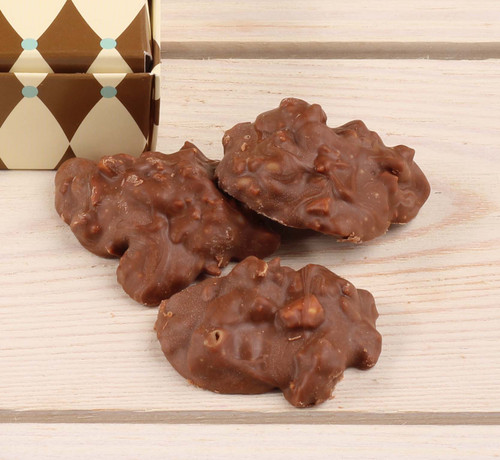 Milk Chocolate Coconut Haystack Clusters 6 oz. - Coblentz Chocolate Company