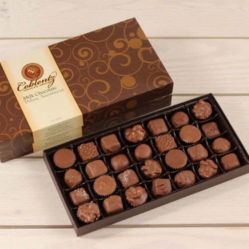 ❀chocolat✿ zBox, beautiful romantic chocolate gift box of 27 pieces
