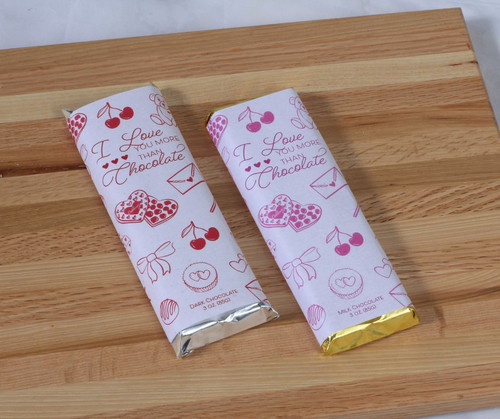 I Love You More Than Chocolate Bar