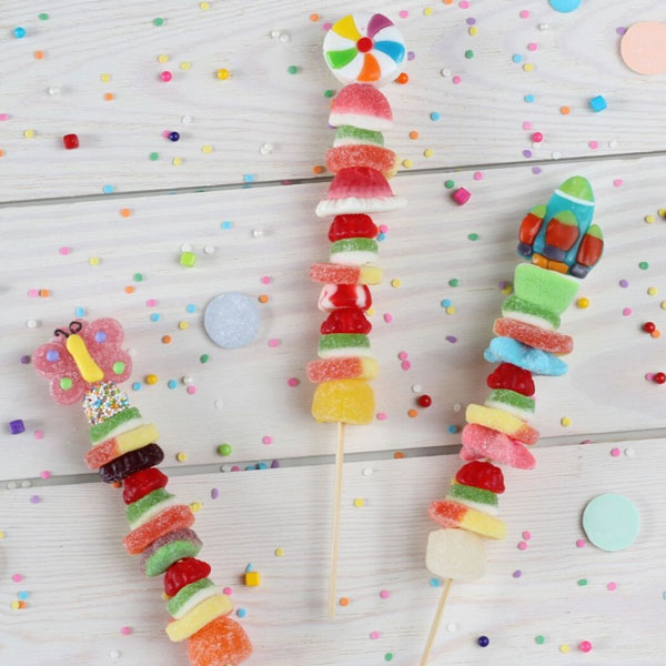 Forever Sweet Candy Kabobs