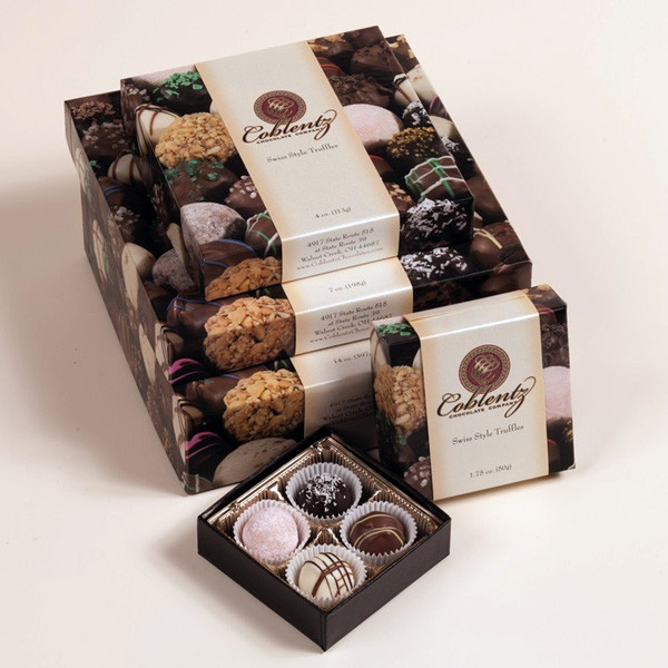 Chocolate Truffles Assortment Coblentz Chocolate