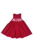 Girls Toddler & Kids Red Plaid Embroidered Dress 12m-9/10y