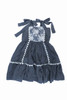 Sophie Catalou Girls Toddler & Kids Blue Lace Tara Dress  2-10y