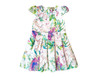 Girl's White Satin Hortensia Easter Dress, toddler and kids 2-7/8y