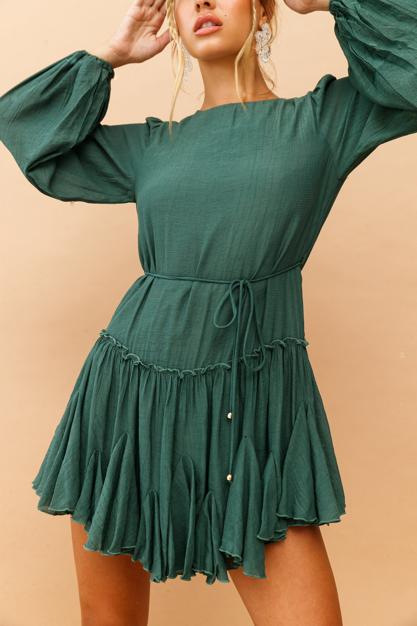 In The Bare Dress - Green | Sage and Paige AUS.