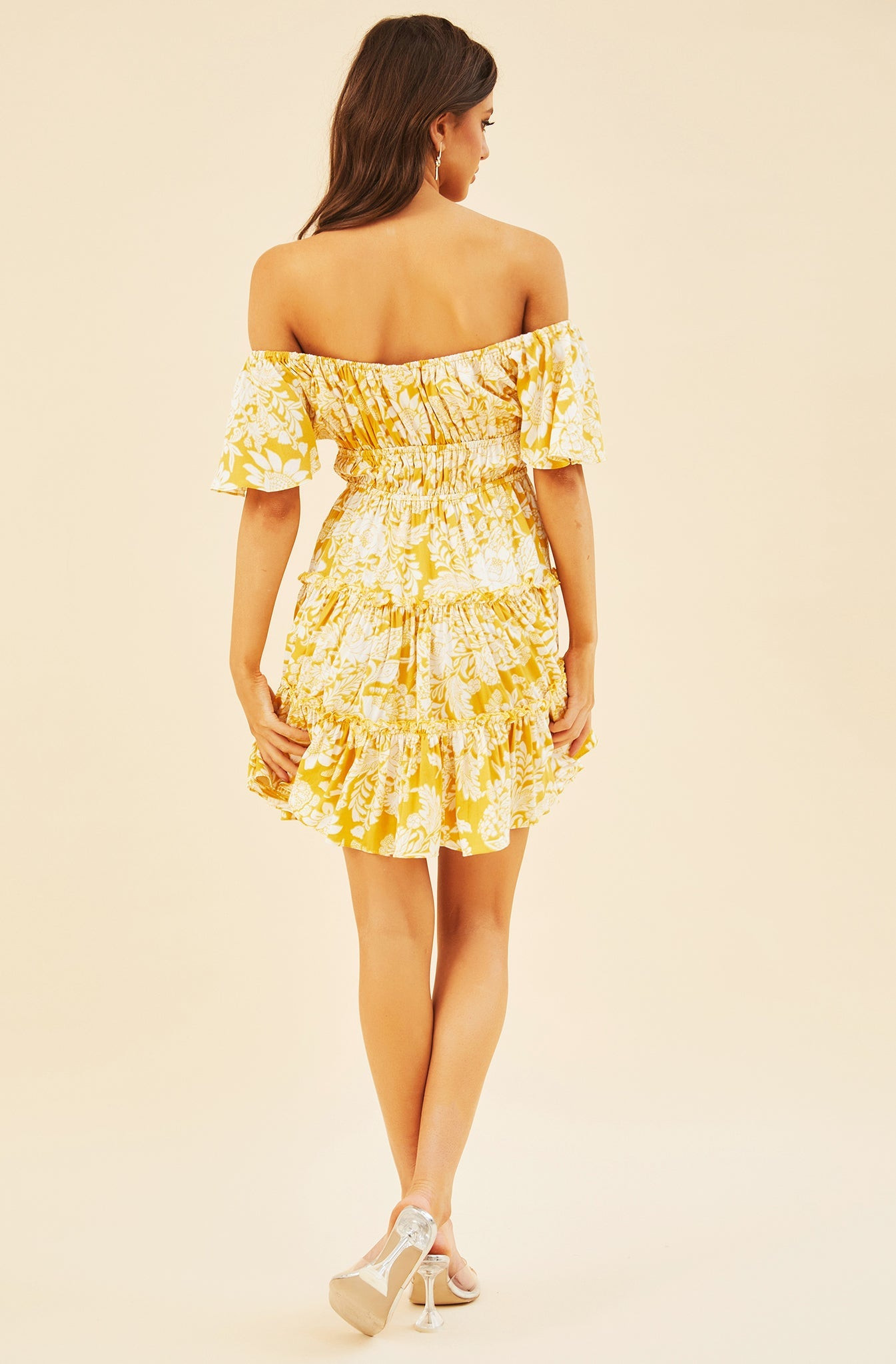 On Mine Mind Mini Dress - Yellow | Sage and Paige AUS.