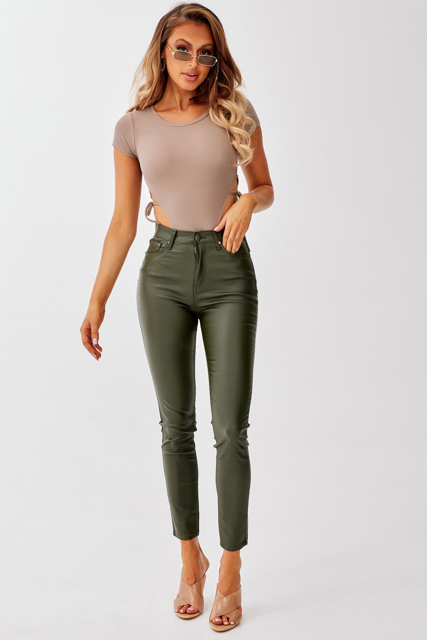 Striker Jeans - Forest Green | Sage and Paige AUS.