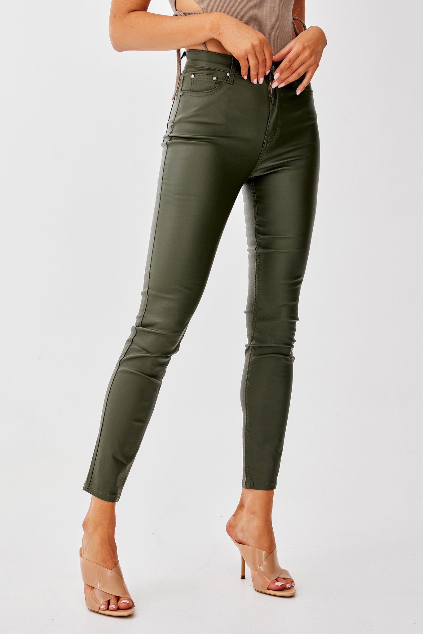 Striker Jeans - Forest Green | Sage and Paige AUS.