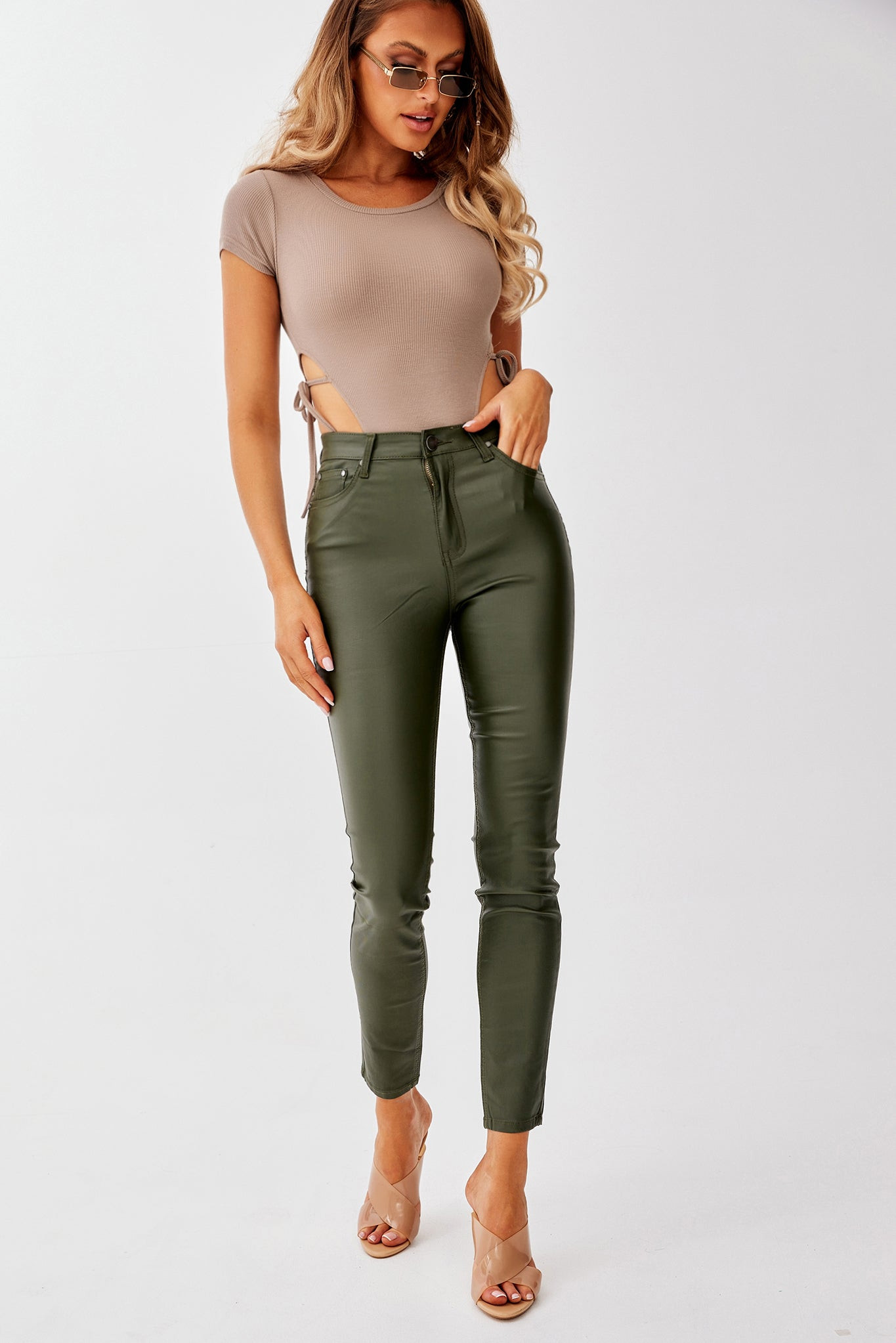 Striker Jeans - Forest Green | Sage and Paige AUS.