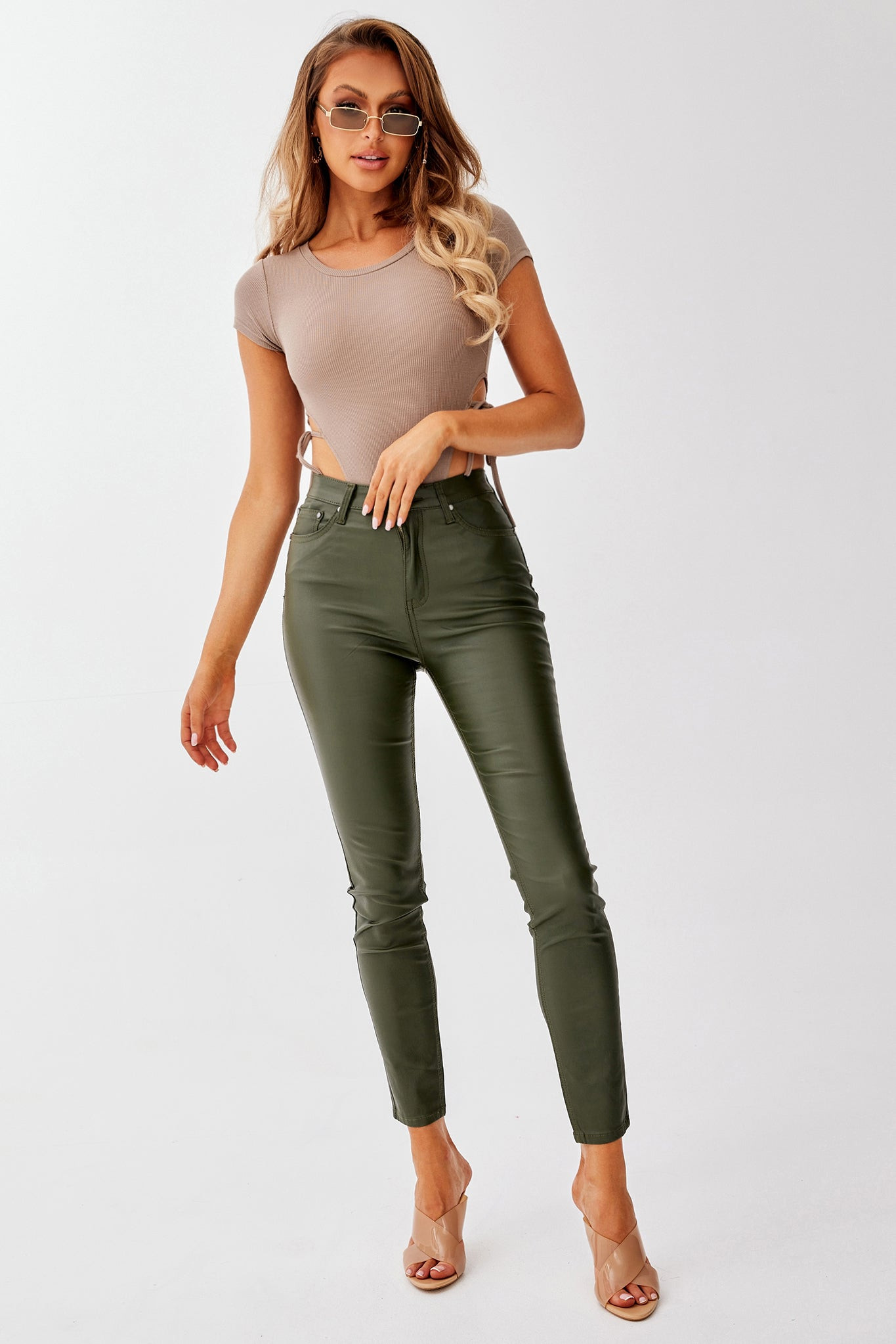 Striker Jeans - Forest Green | Sage and Paige AUS.