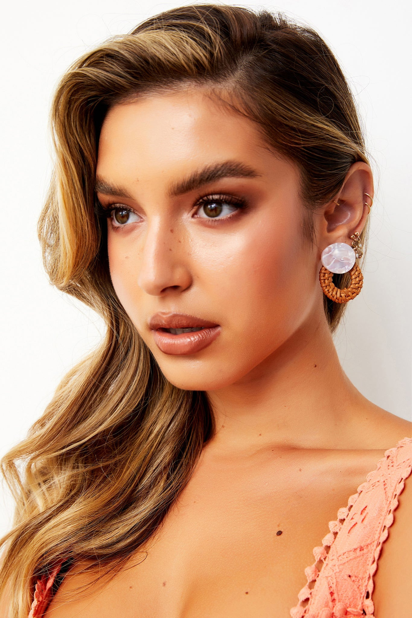 Summer Souvenir Earrings - Pink Purple | Sage and Paige AUS.