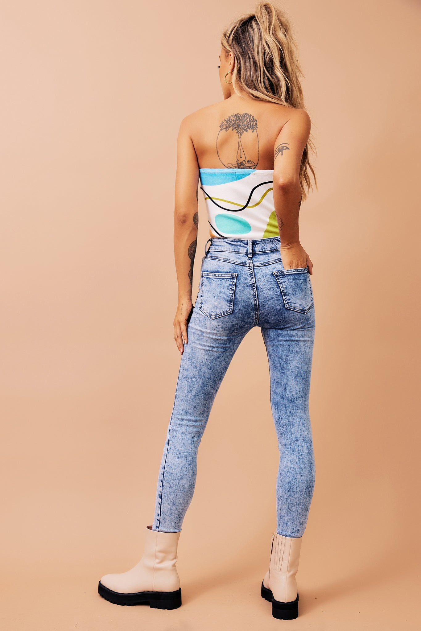 Sonia Jeans - Washed Blue | Sage and Paige AUS.