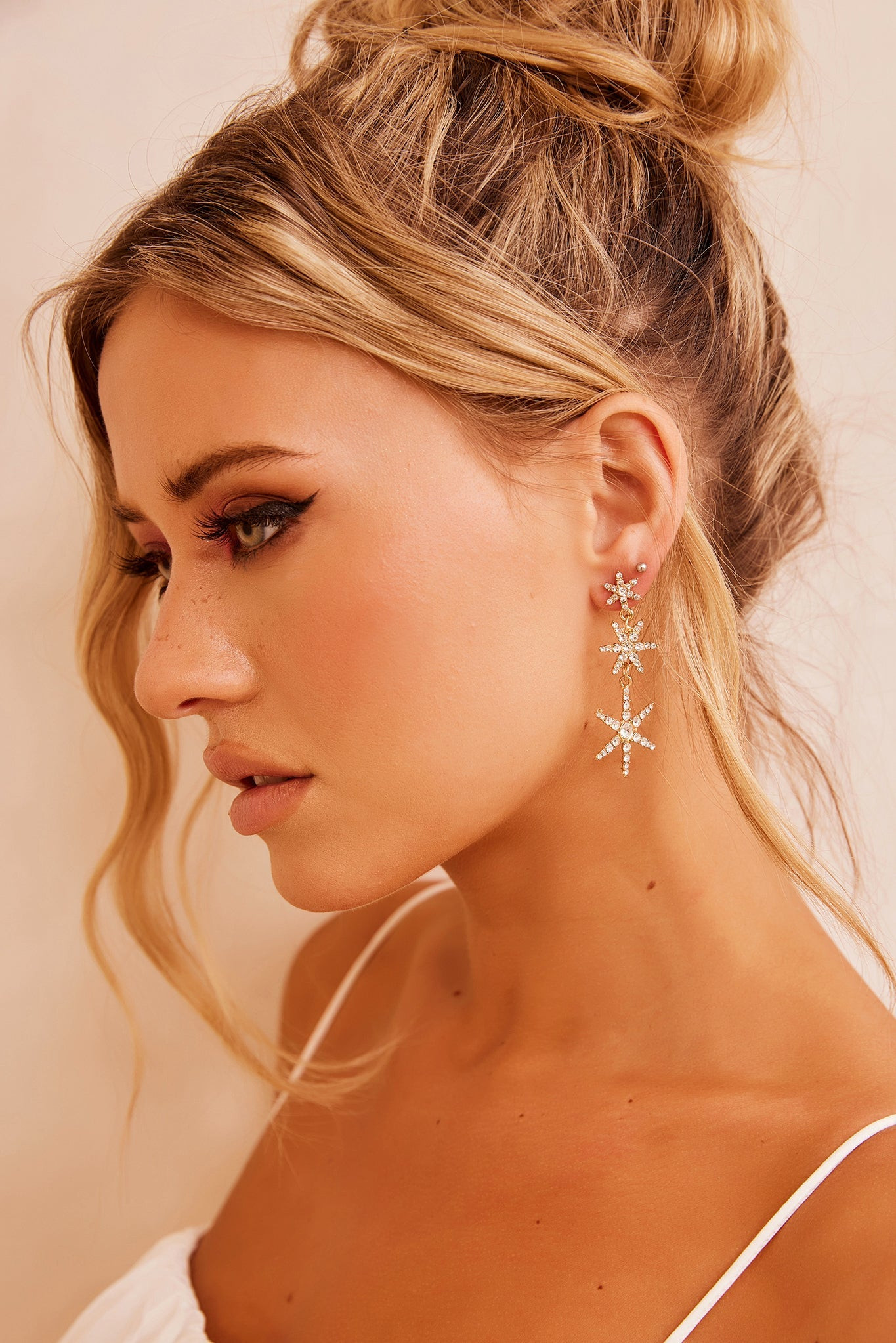 Tiana Earrings - Gold | Sage and Paige AUS.