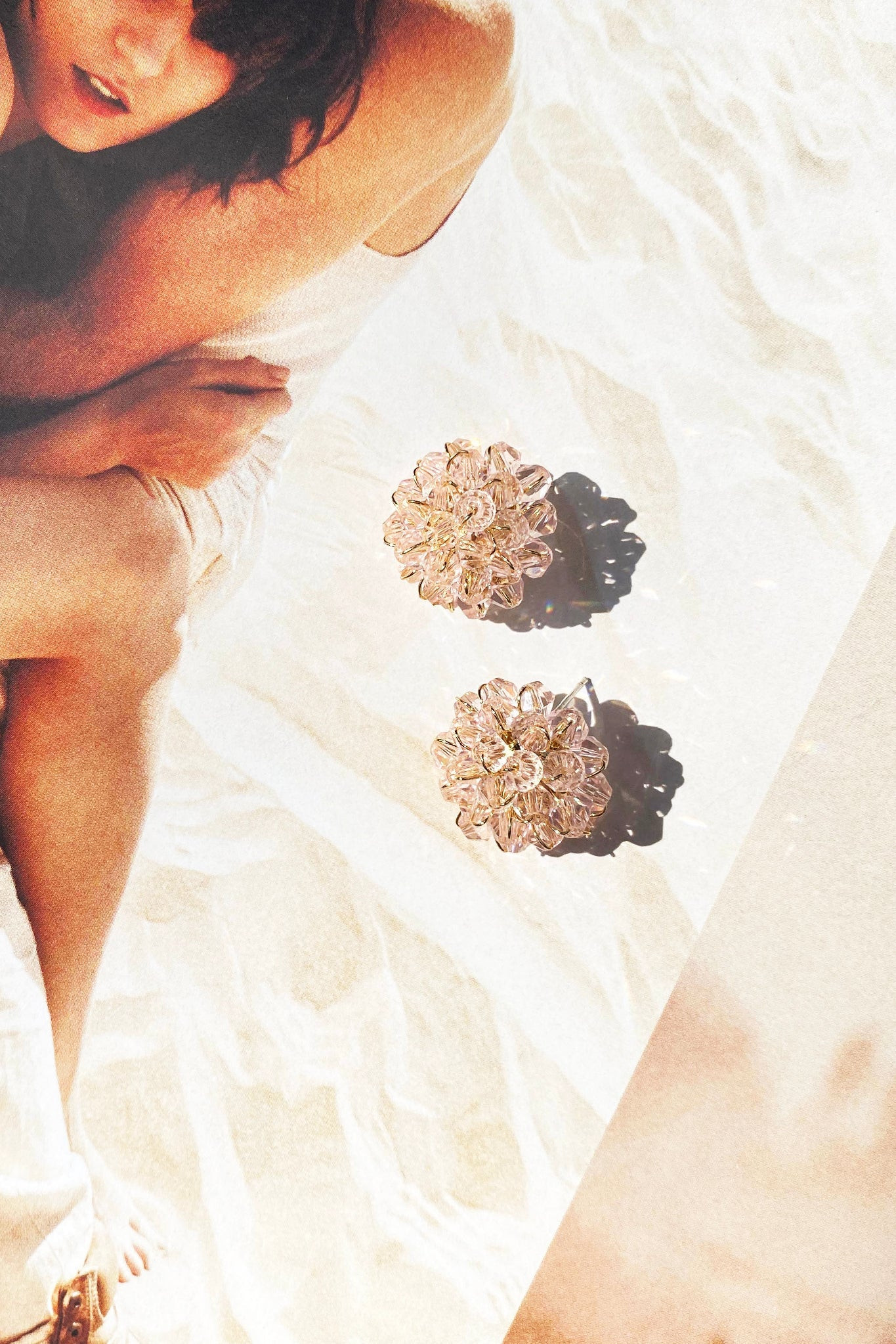 Lucinda Earrings - Pink | Sage and Paige AUS.