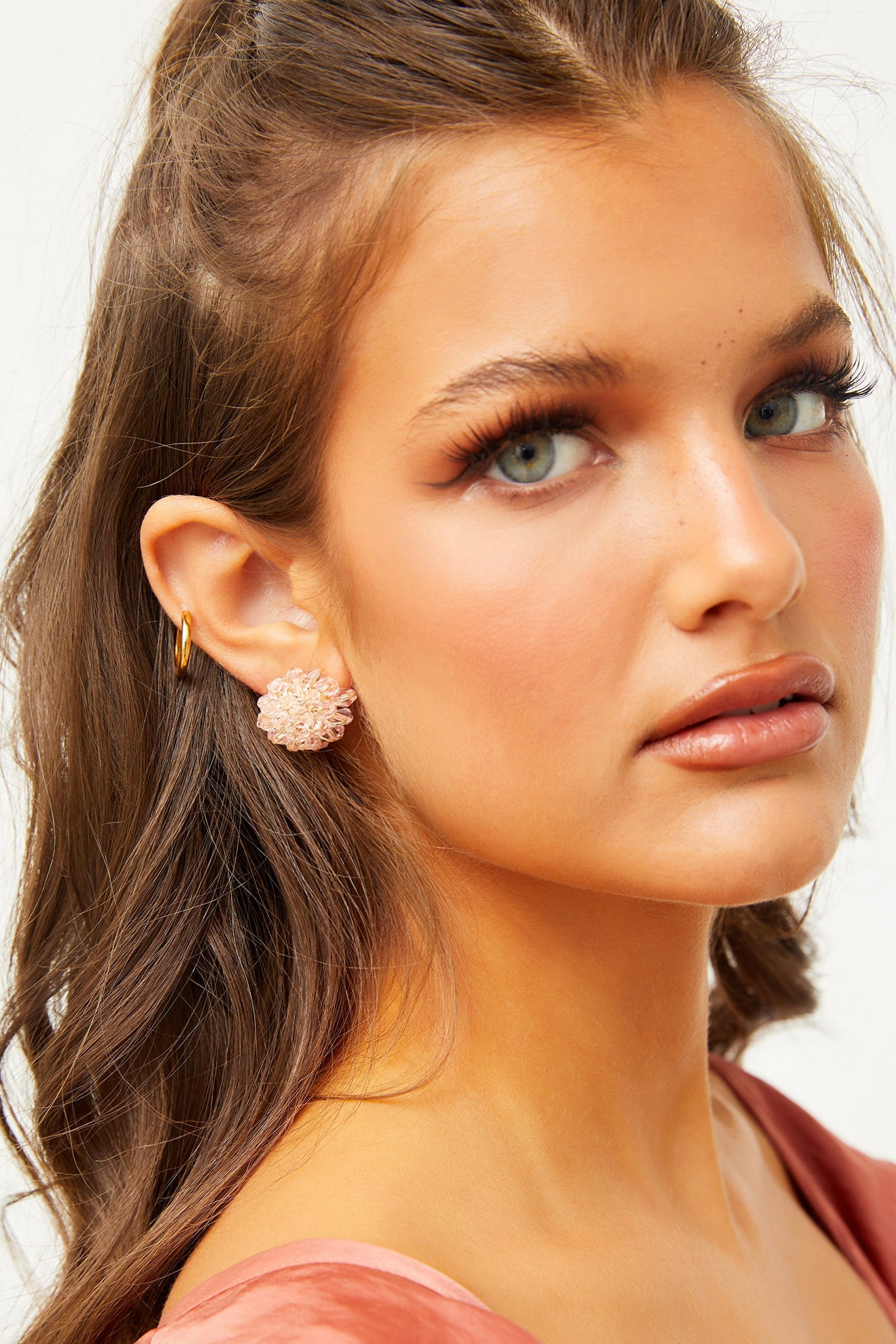 Lucinda Earrings - Pink | Sage and Paige AUS.