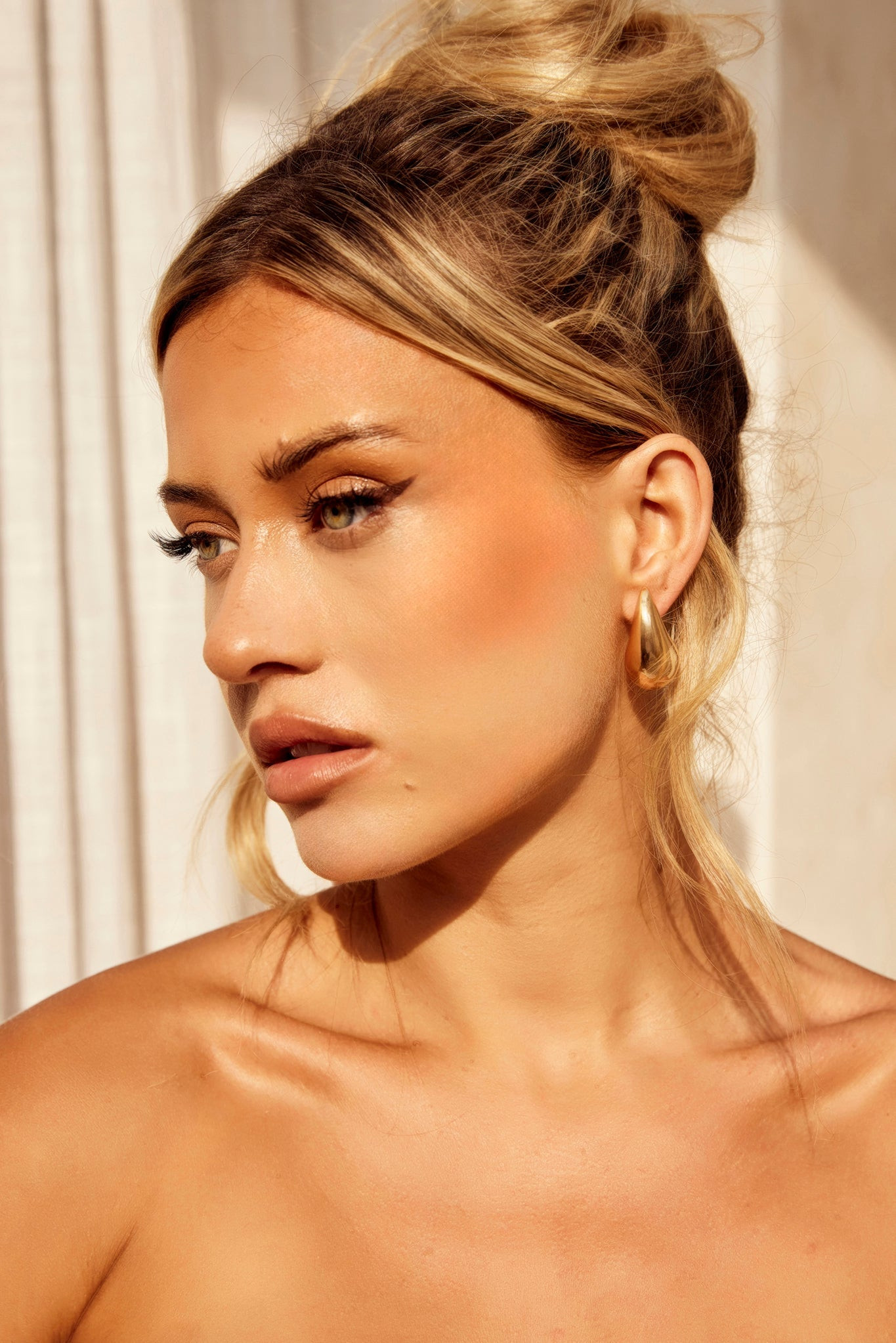 Ace Of Something Earrings - Gold | Sage and Paige AUS.