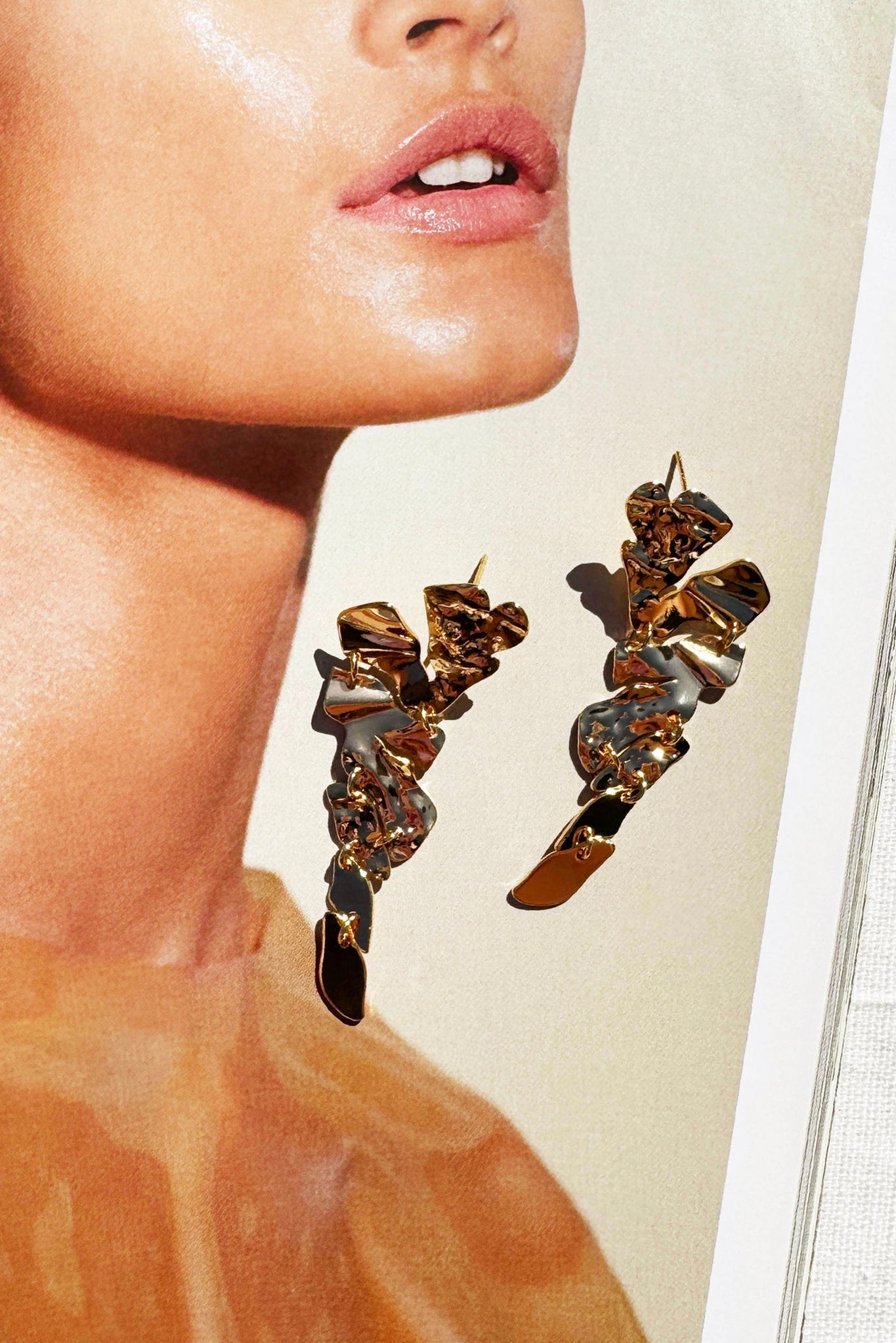 Cosmos Earrings - Gold | Sage and Paige AUS.