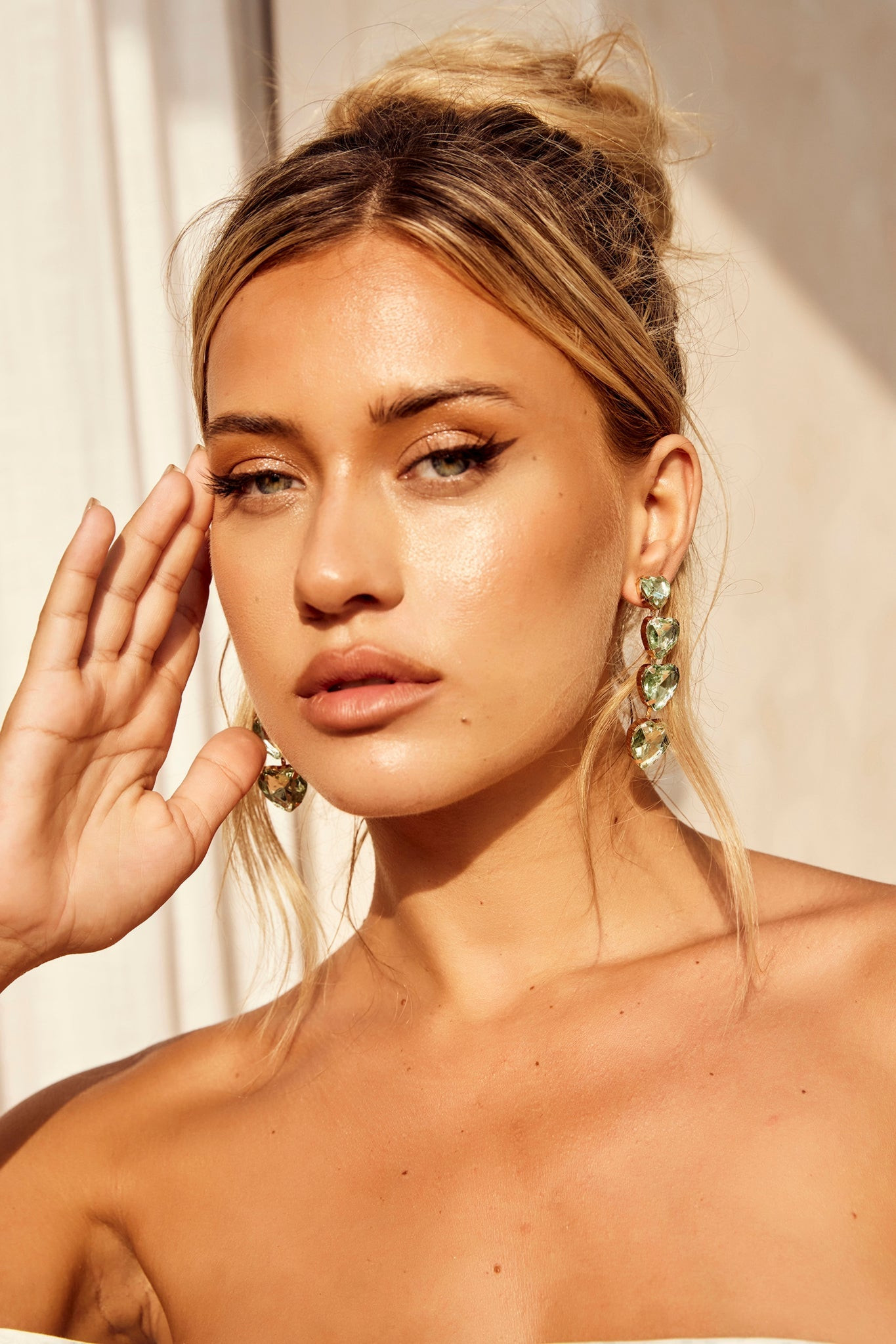 Days Of Love Earrings - Green | Sage and Paige AUS.