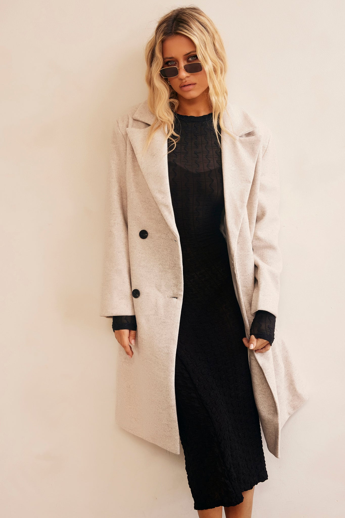 Beautiful Escape Coat - Beige | Sage and Paige AUS.