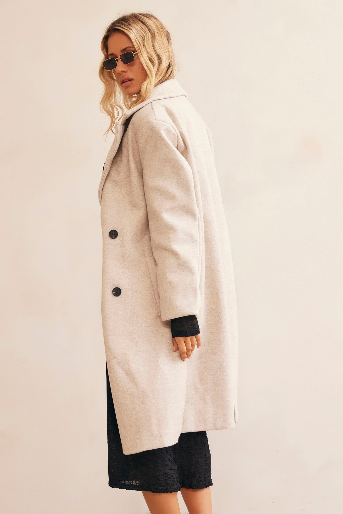 Beautiful Escape Coat - Beige | Sage and Paige AUS.