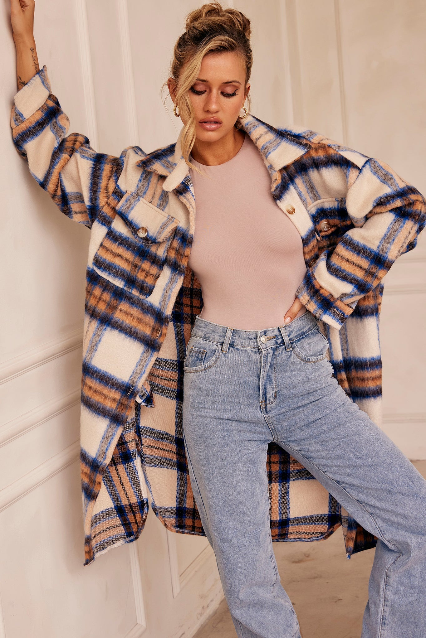 Players Coat - Beige | Sage and Paige AUS.