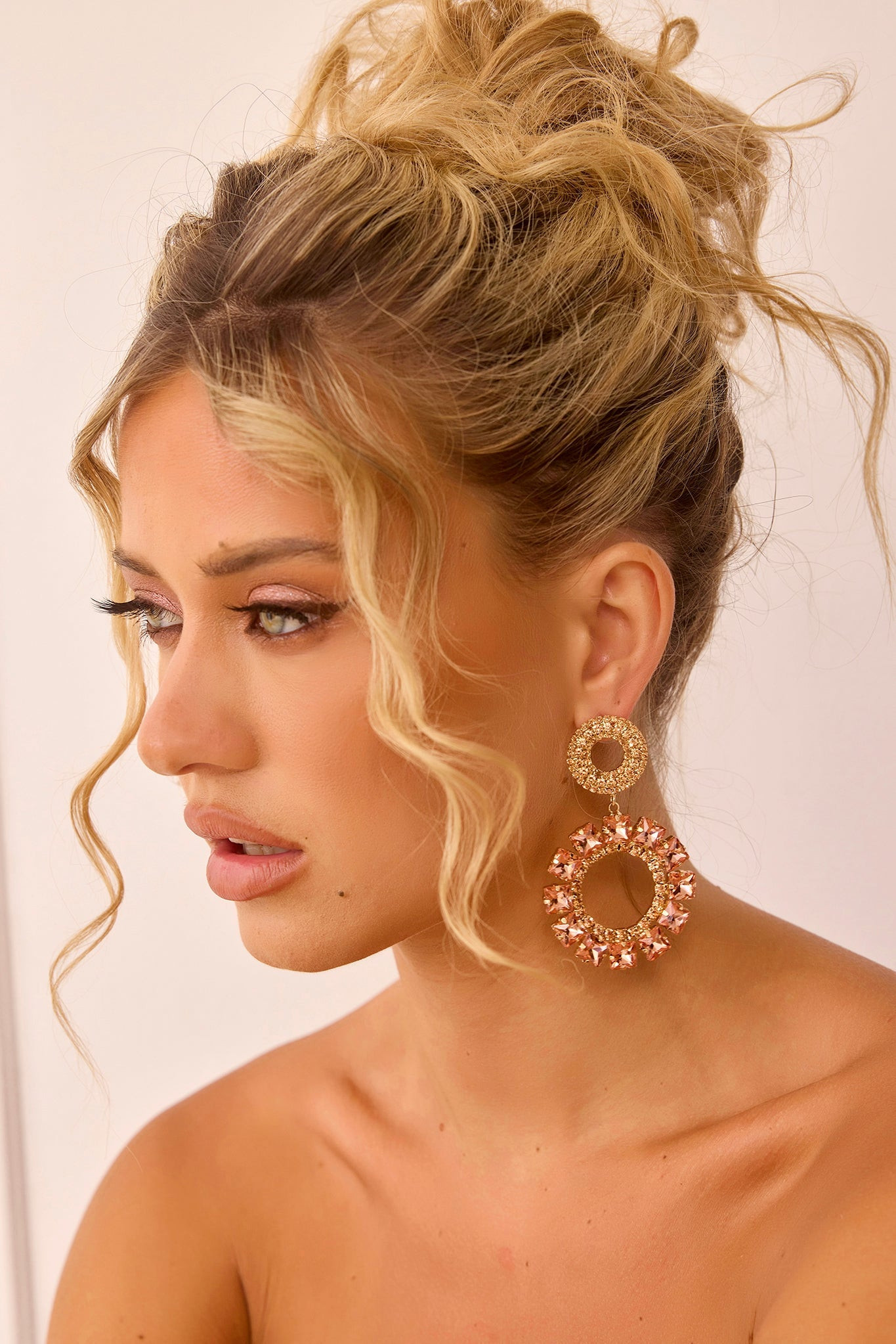 West Set Earrings - Rose Gold | Sage and Paige AUS.