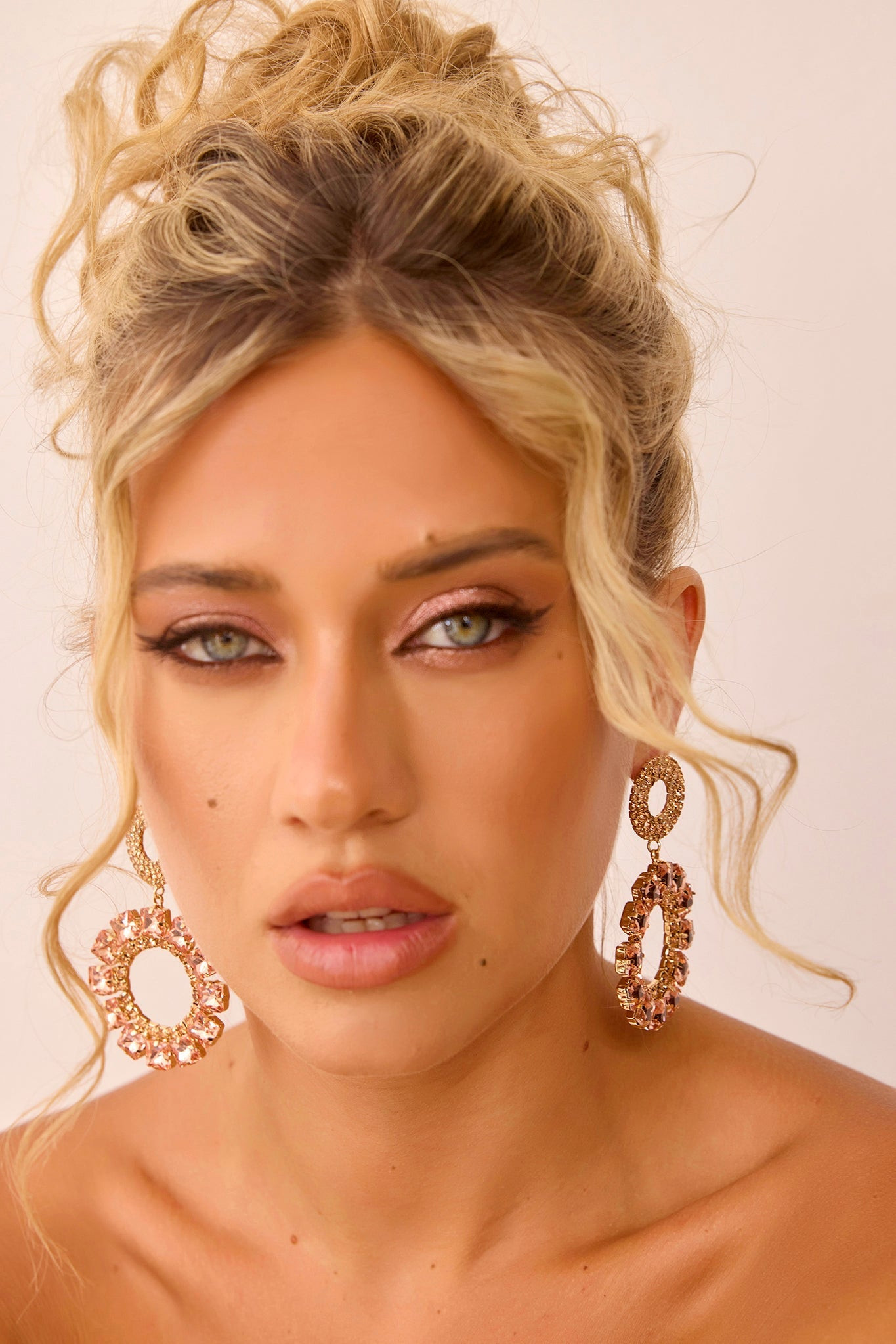 West Set Earrings - Rose Gold | Sage and Paige AUS.