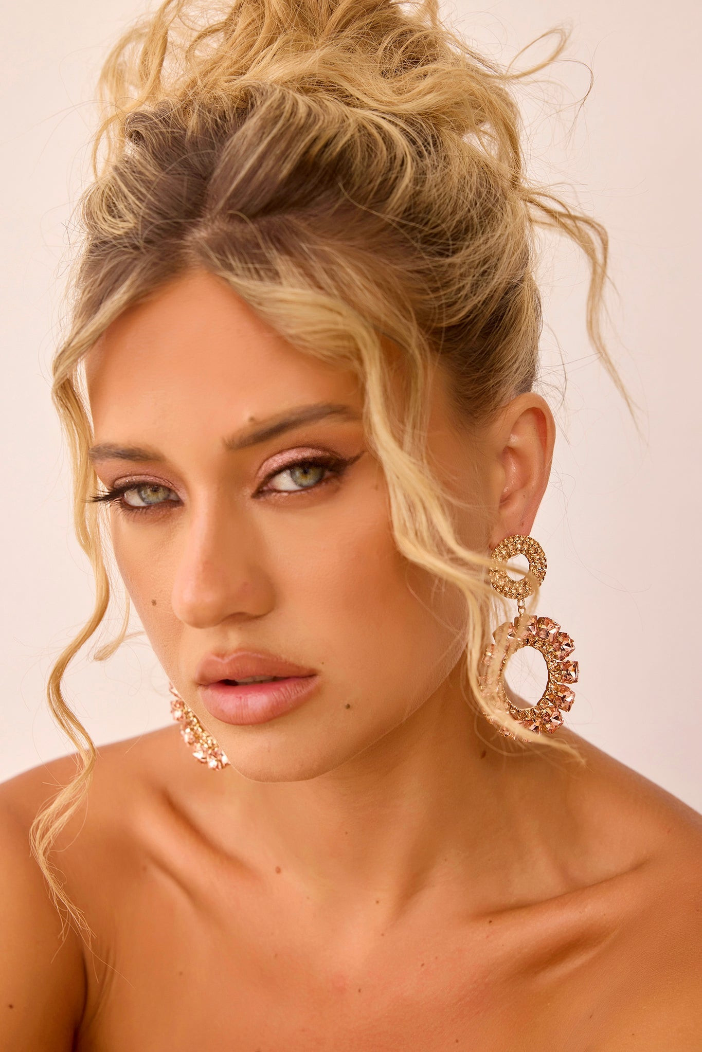 West Set Earrings - Rose Gold | Sage and Paige AUS.