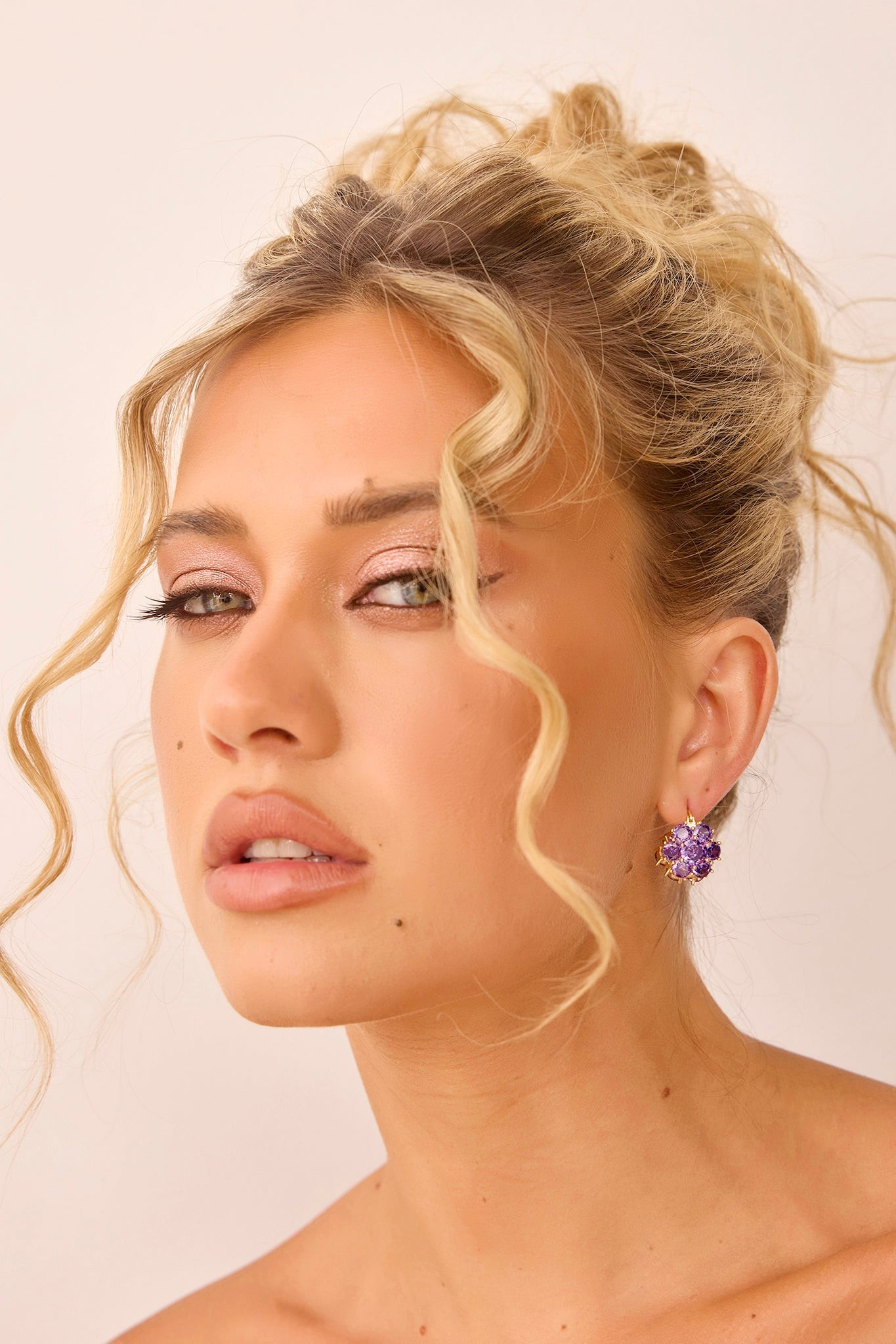 Free Fallin Earrings - Purple | Sage and Paige AUS.