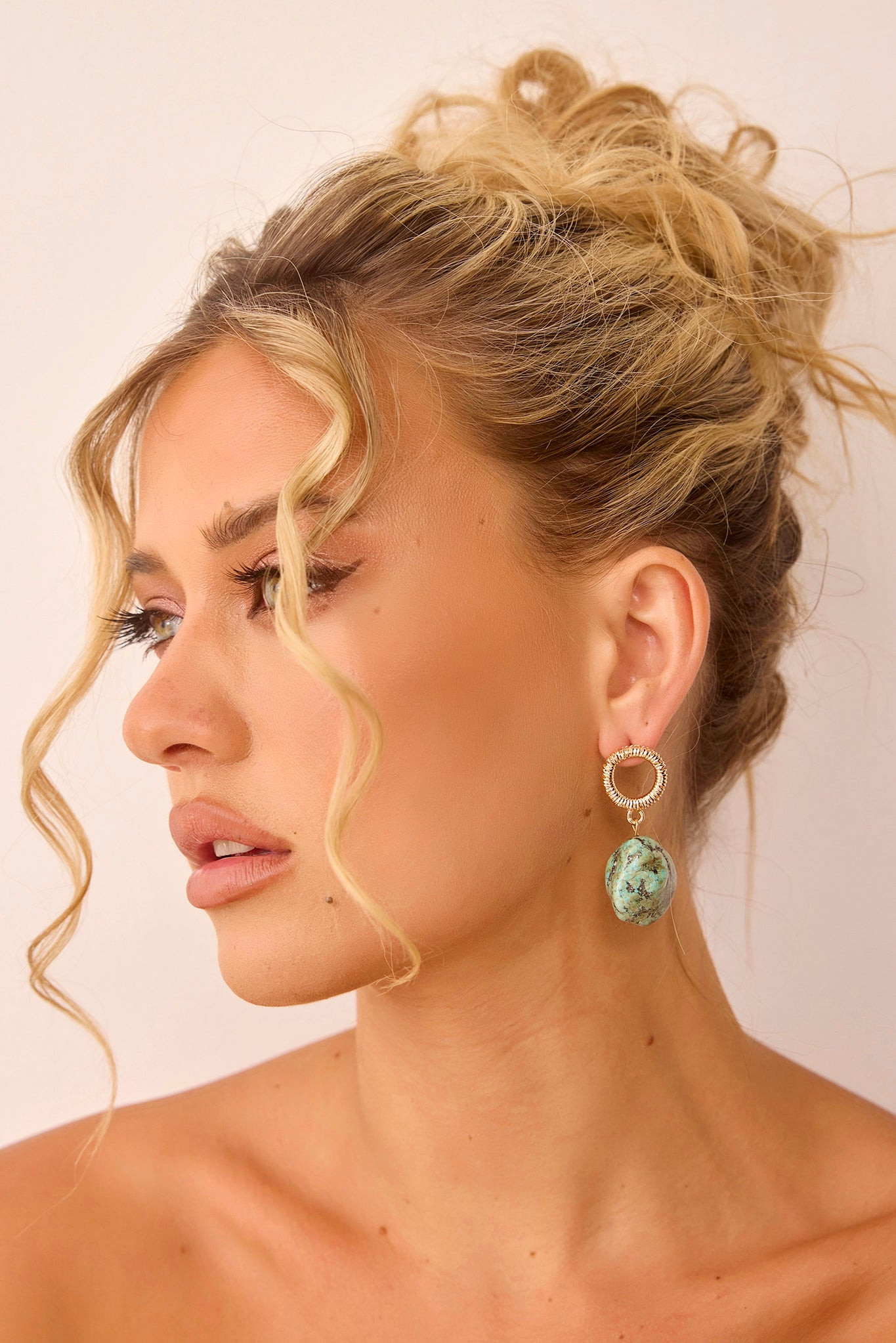 Greek Days Earrings - Turquoise | Sage and Paige AUS.