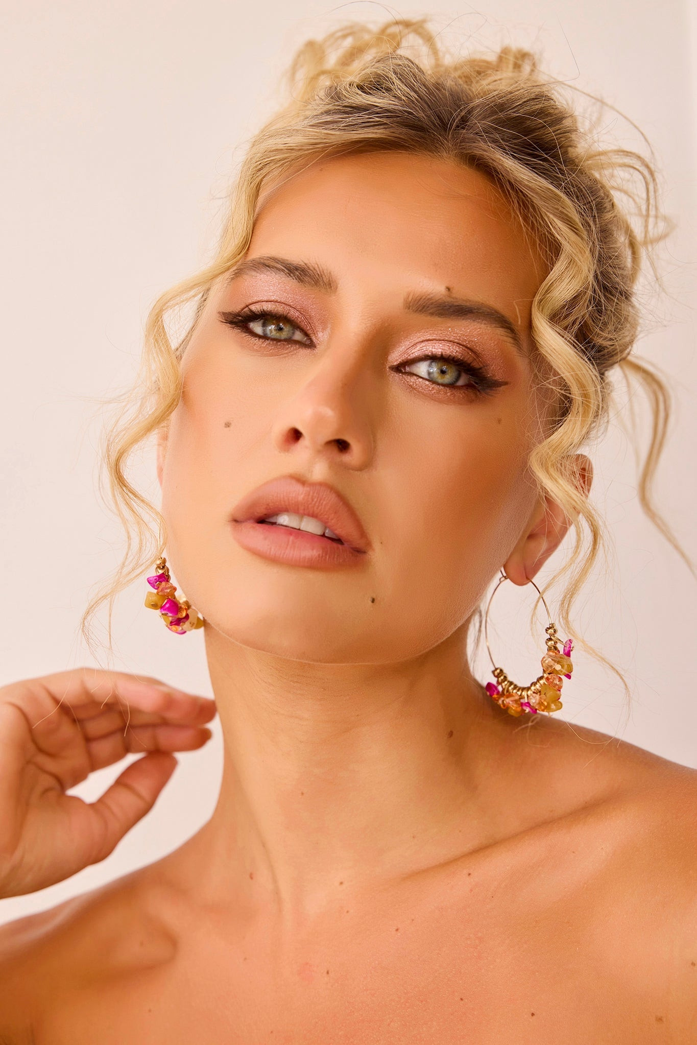Say You Love Me Earrings - Pink | Sage and Paige AUS.
