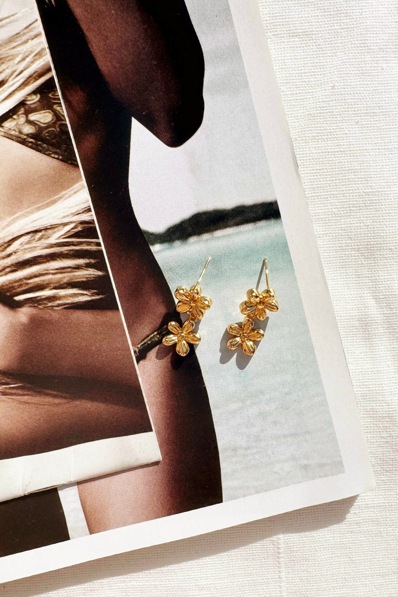 Long Love Earrings - Gold | Sage and Paige AUS.