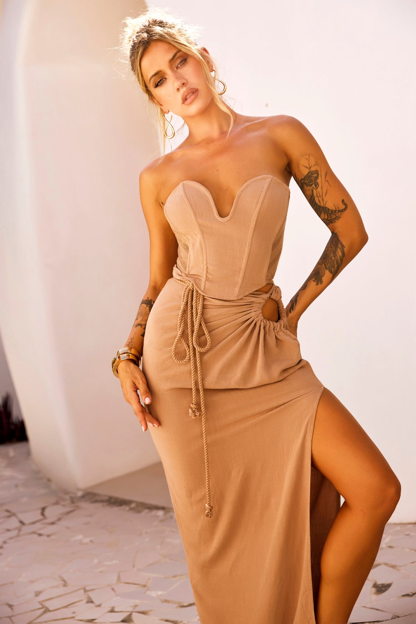Date And Night Top - Mocha | Sage and Paige AUS.