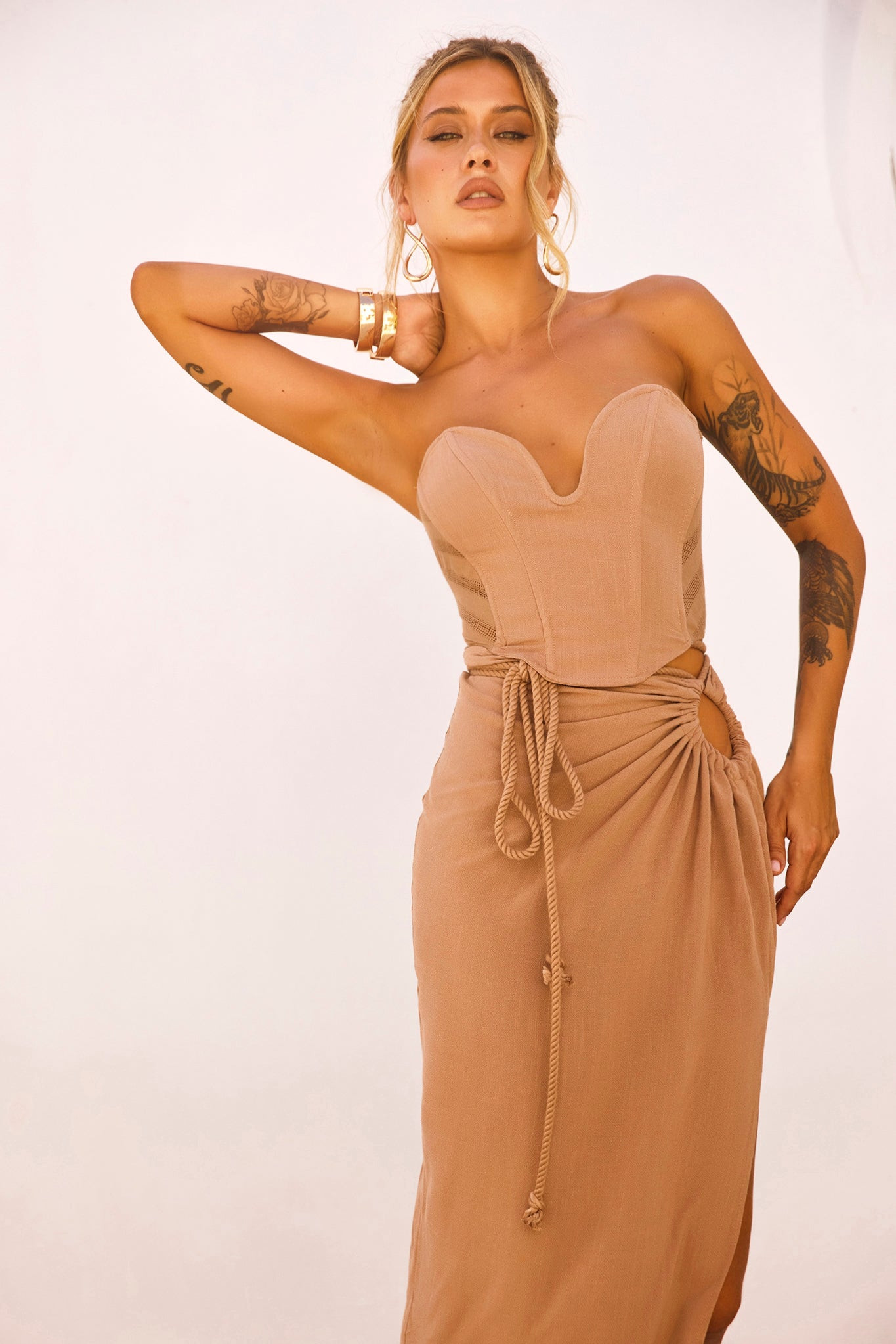 Date And Night Top - Mocha | Sage and Paige AUS.